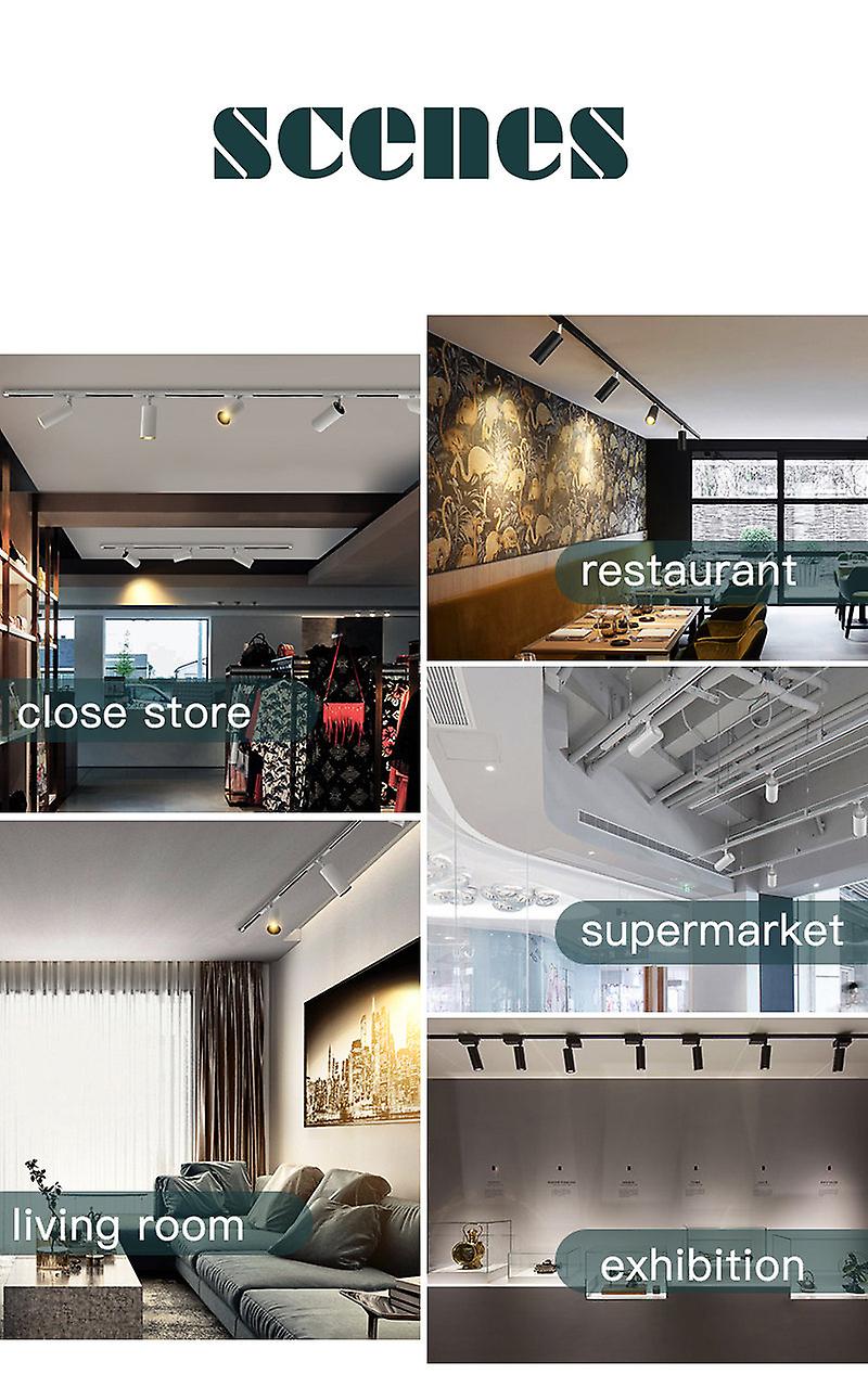 Track Light Led Spot Lights COB Track Lamp Led Rail Spotlights Fixture Light