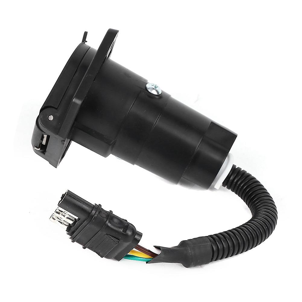 Trailer Adapter,4 Pin to 7 Way To Way Adapter Trailer Plug Future-Proof Design