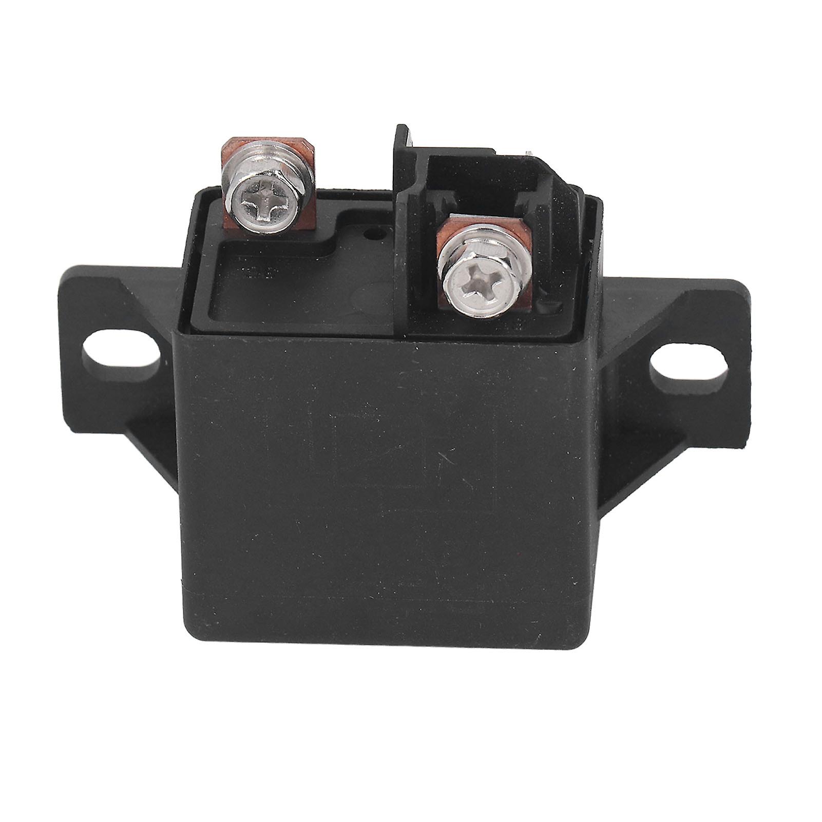 Start Relay, Automotive Relay High Current Waterproof Car Start Relay for ATV Industrial Starter Mower 75A 12VDC