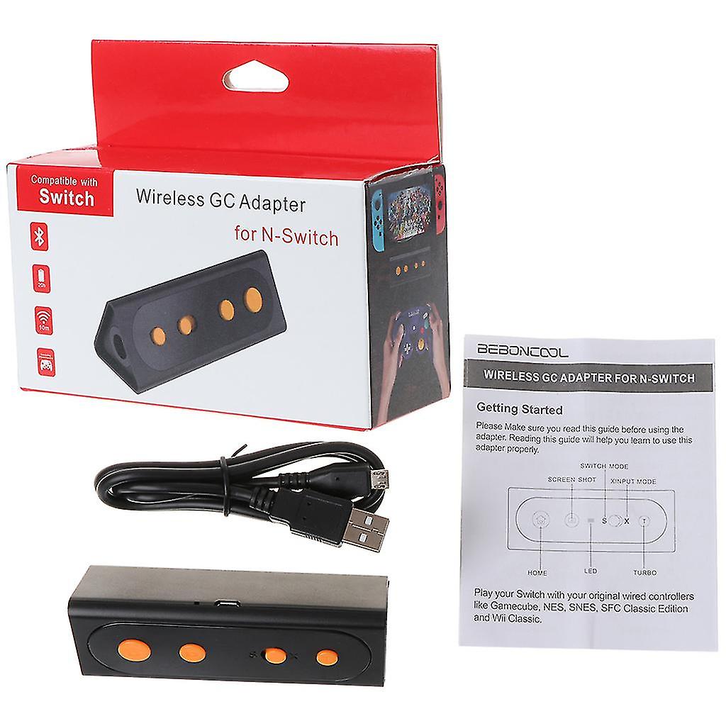 Portable Adapter Controller Wireless Game Handle Converter For Switch Gc Handle