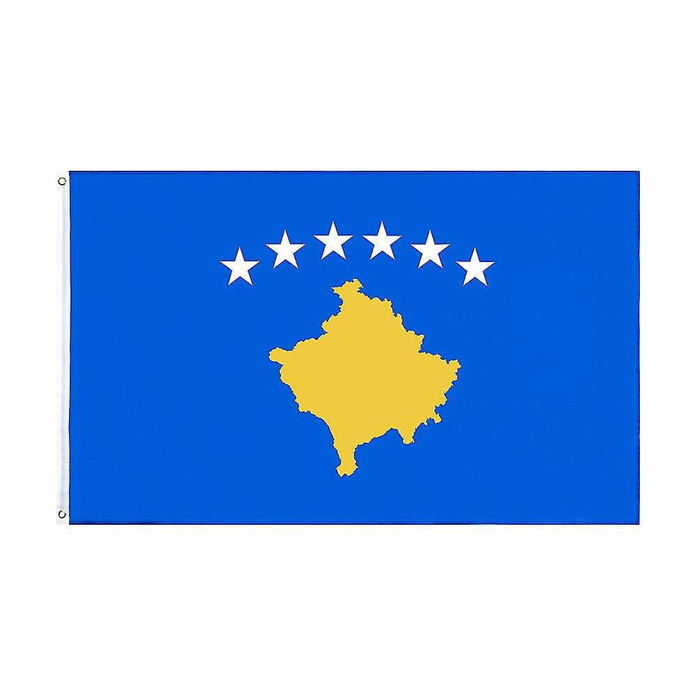 90*150cm Kosovos flagga