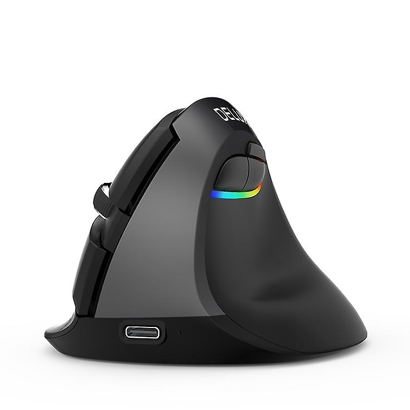 DELUX Bluetooth Rechargeable Vertical Mouse