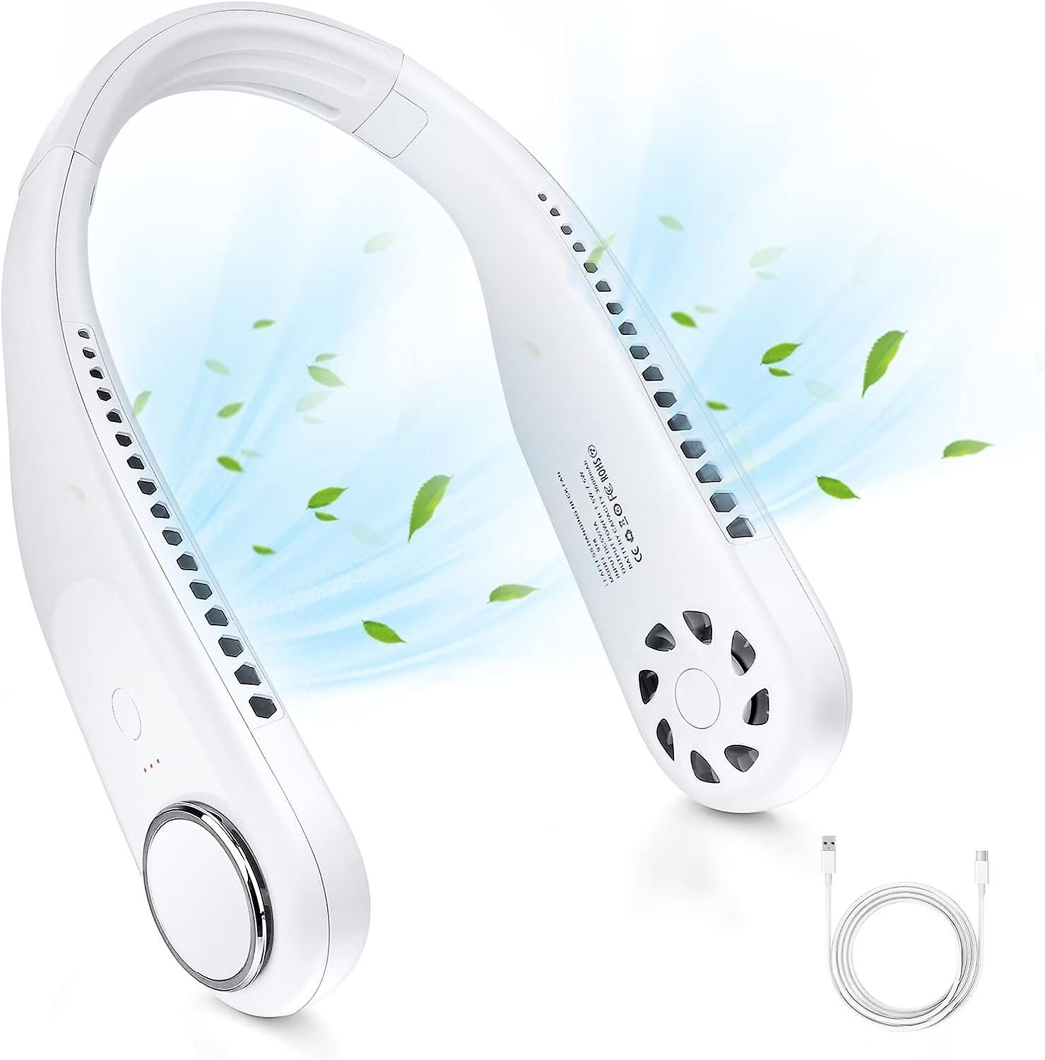 Neck Fan - Leafless Rechargeable (White)