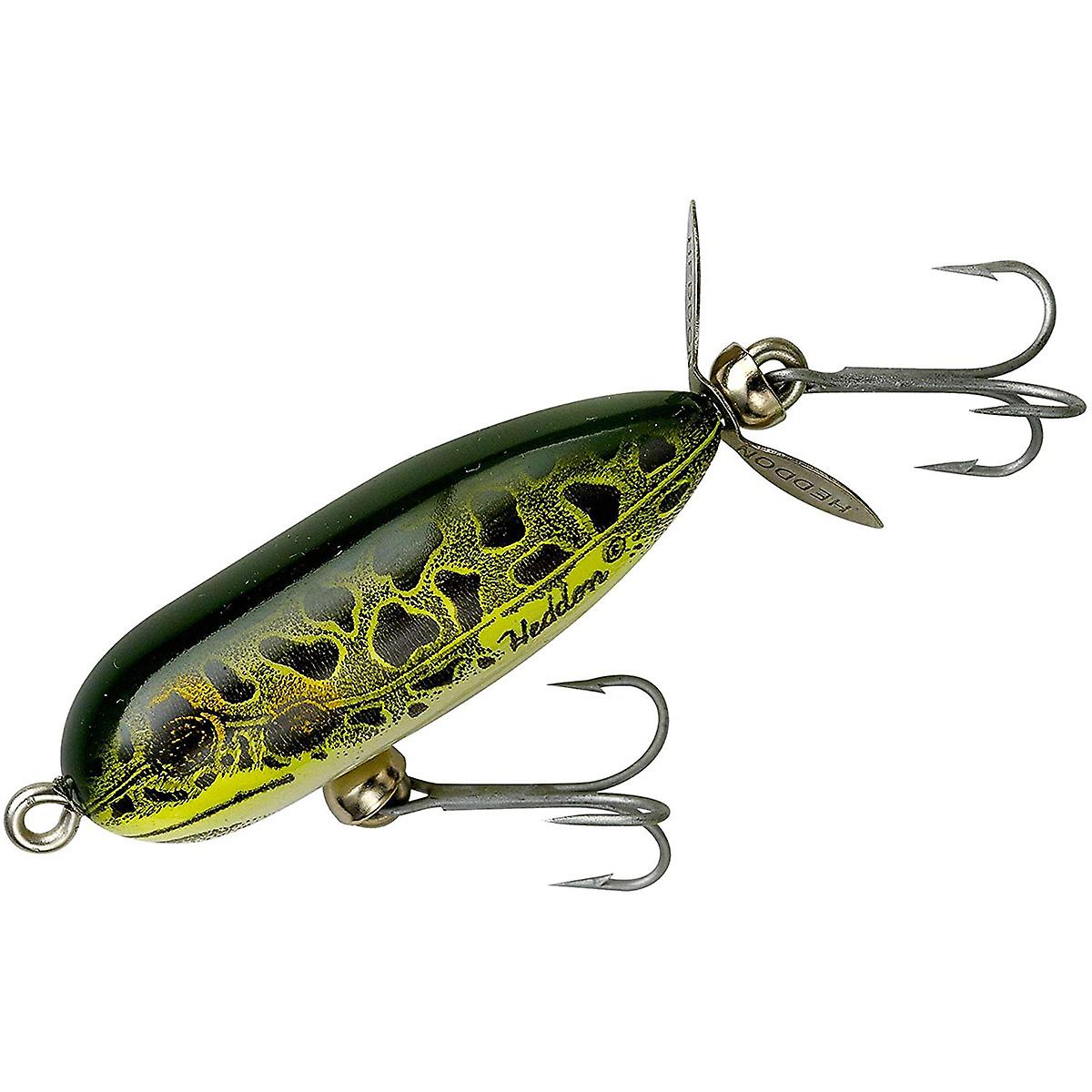 Heddon Tiny Torpedo 1/4 oz Fishing Lure - Natural Leopard Frog