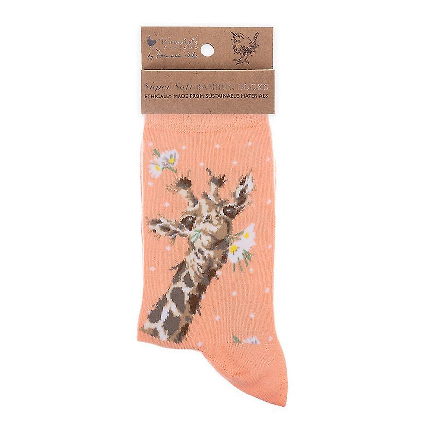 Wrendale Bamboo Socks -Giraffe