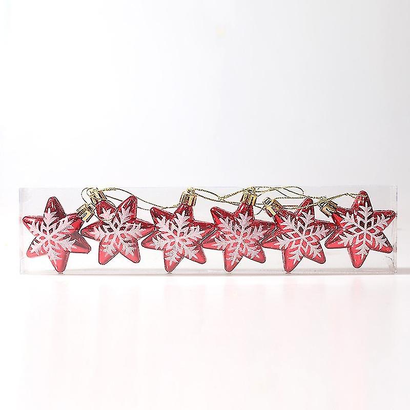 Christmas tree decoration multi-pointed star five-pointed star special-shaped Christmas tree decorat