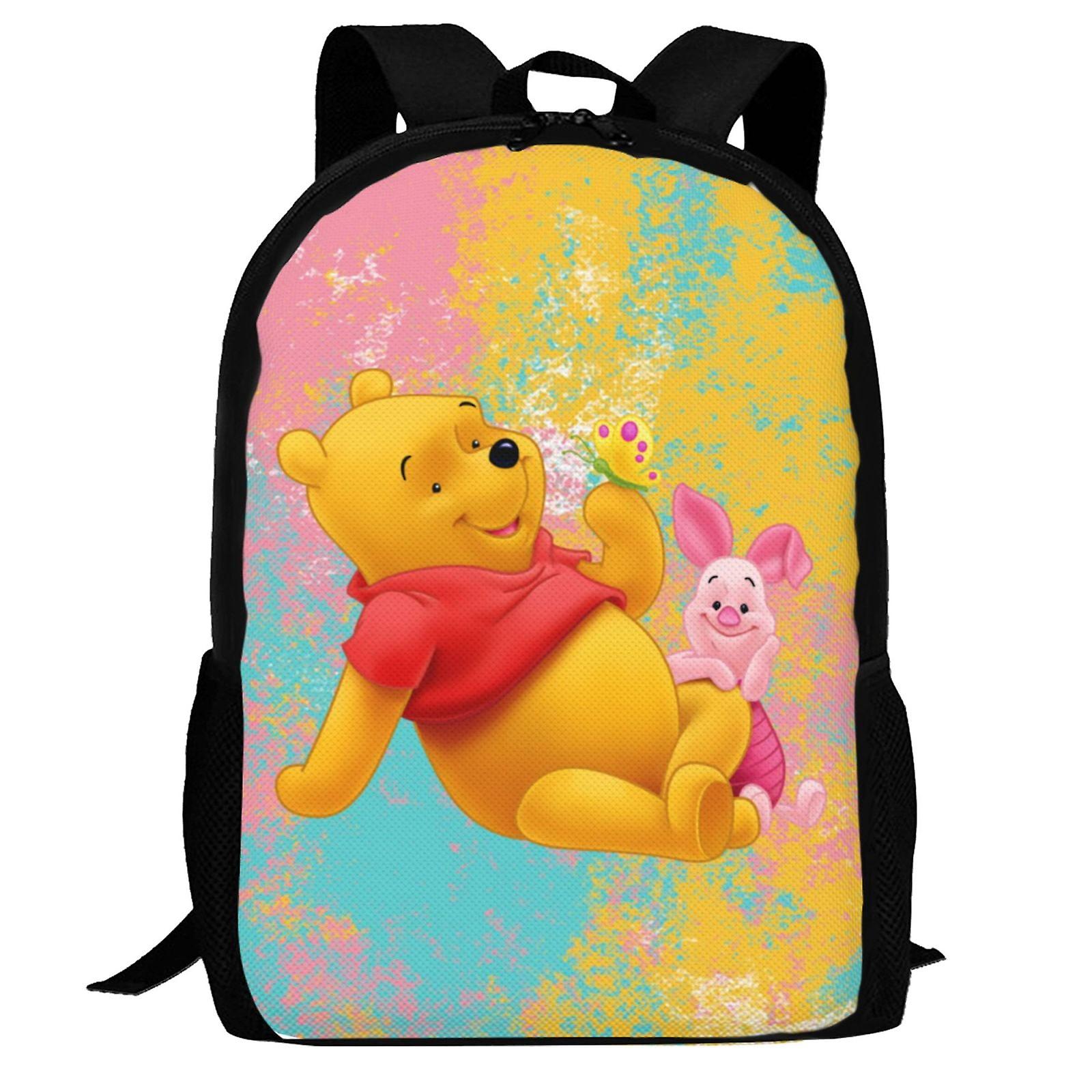 Winnie The Pooh Backpack,Laptop Backpack Lightweight Casual DaypackMulti-Function Travel Backpack
