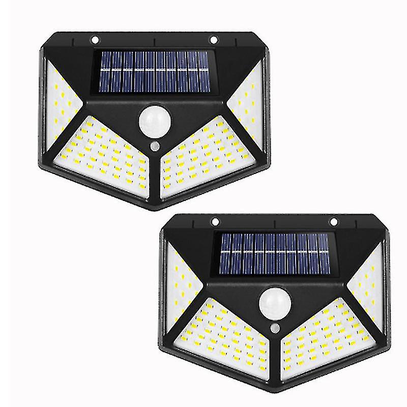 Outdoor Solar Light Motion Sensor Solar Powered Outdoor Wall Lightblack