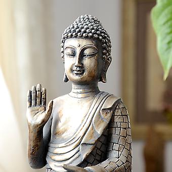 Minifinker Sculpture de figurine bouddhiste thaïlandaise Statue de