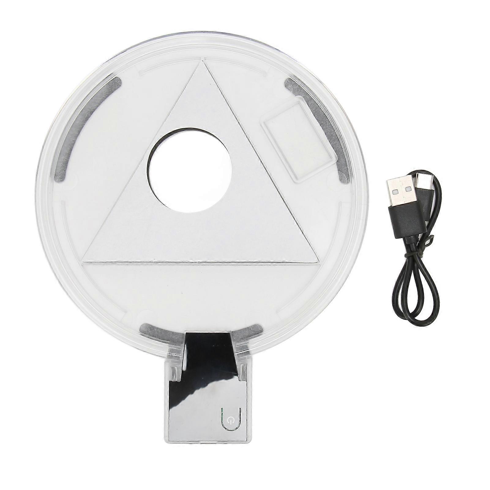 Digital Rgb Led Base For Ps5 Vertical Stand 4 Color Modes Sturdy Slim Rgb Led Console Stand For Ps5