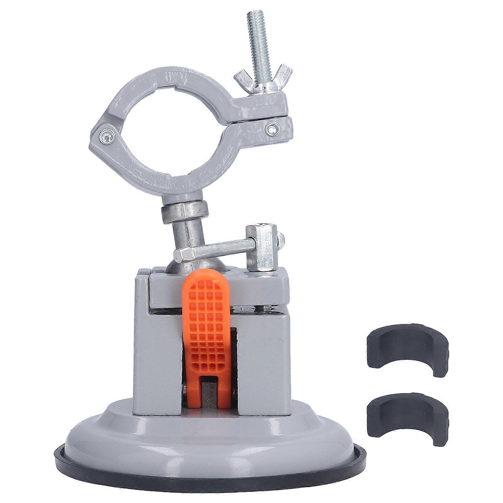 Mini Bench Vise 360 Degree Universal Rotation Round Work Bench Clamp With Suction Cup Base