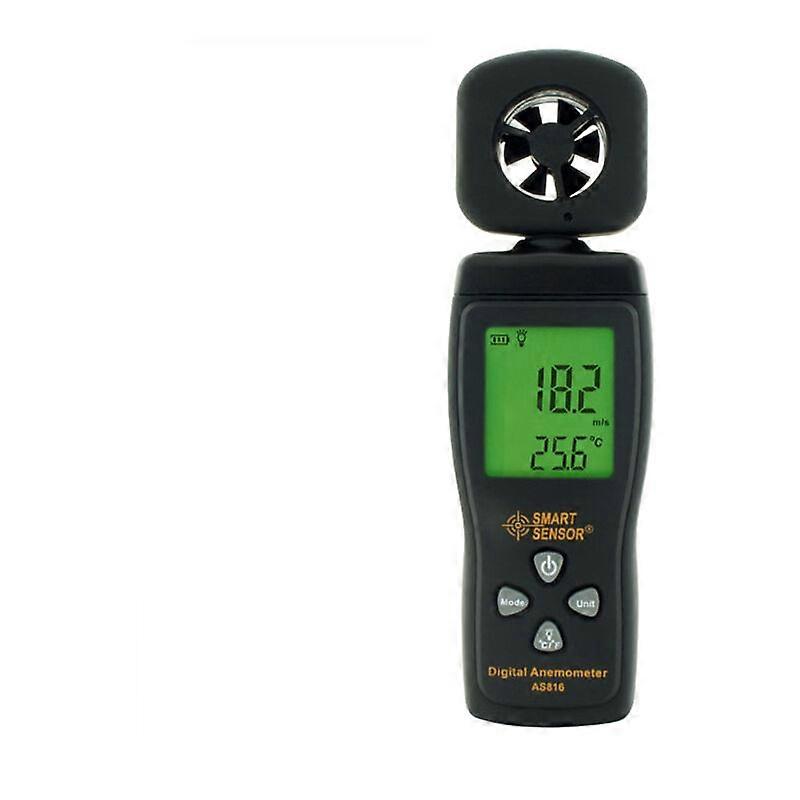 Anemometer handheld impeller wind speed measuring instrument digital display wind speed wind temperature tester anemometer
