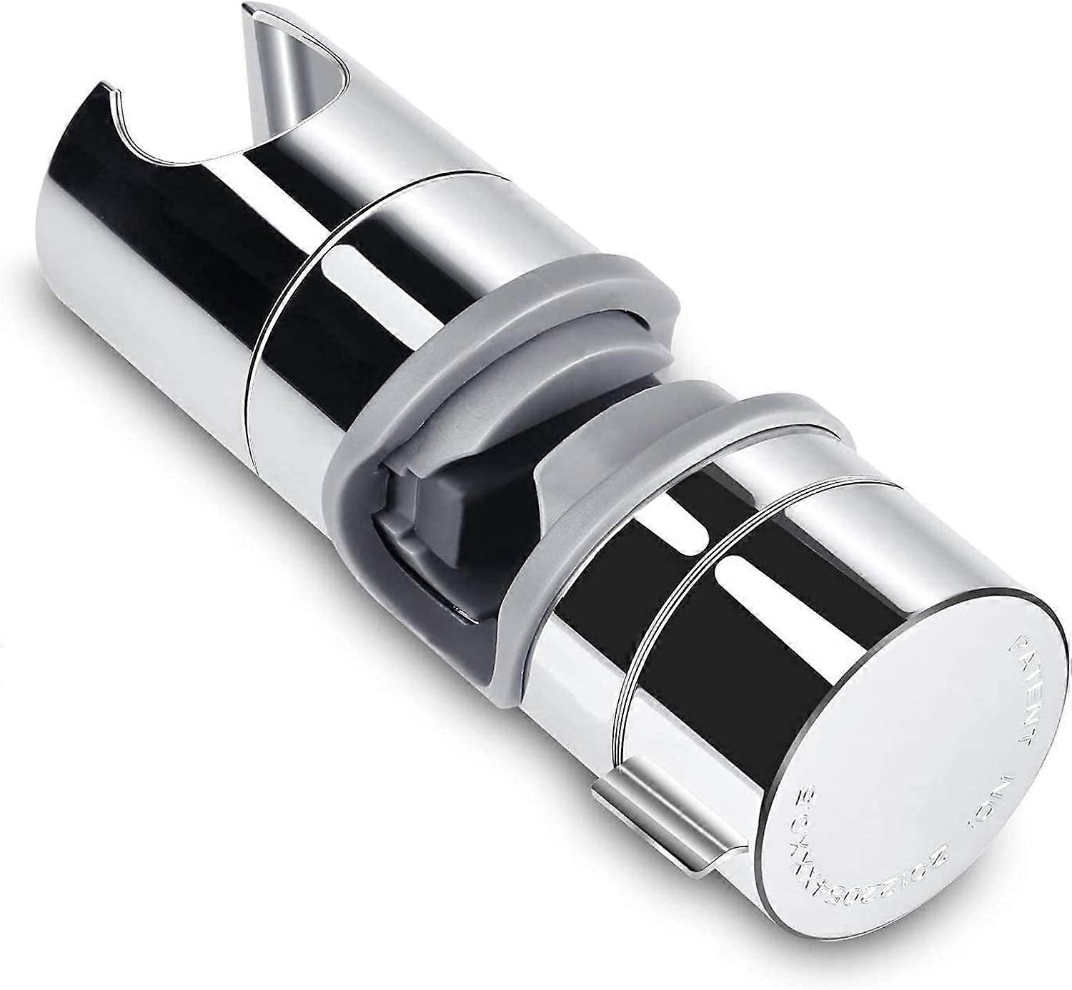 Shower Clamp 18-25mm ABS Adjustable Replacement Hand Shower Rail Head Slider Clamp Support Bracket C