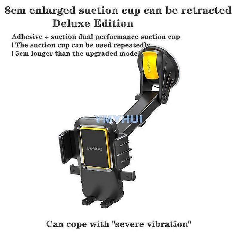 high quality 2022 new excavator mobile phone support frame excavator special bracket fixed car large suction cup type anti-shake