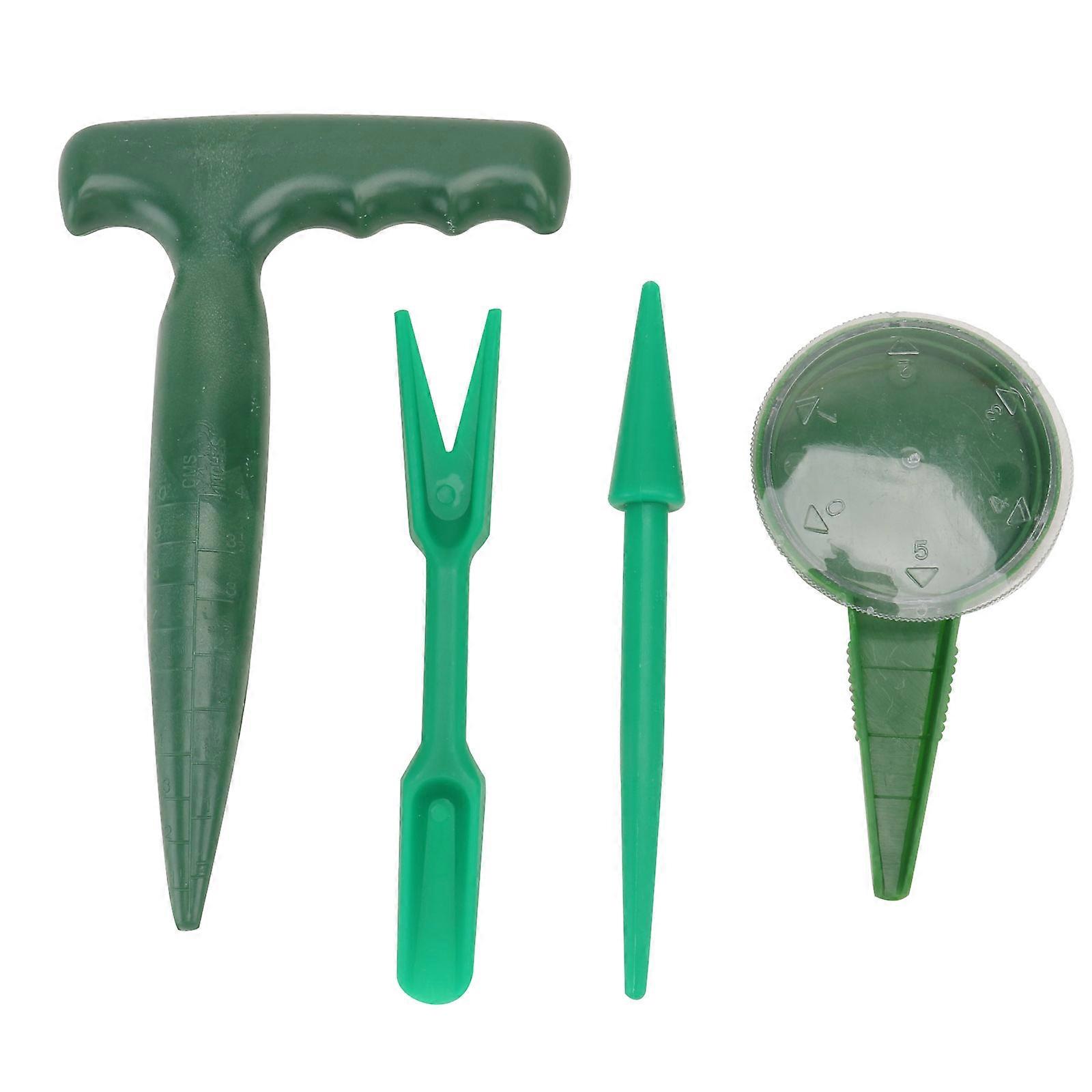 Plant Seeder Tool Seeder Gardening Tool Garden Plant Hand Tool Set Seeding Sower Dibber Garden Seeder Tool Garden Hand Tool