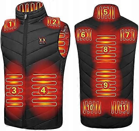 Jacket Heated Usb Heated Vest 11 Zones