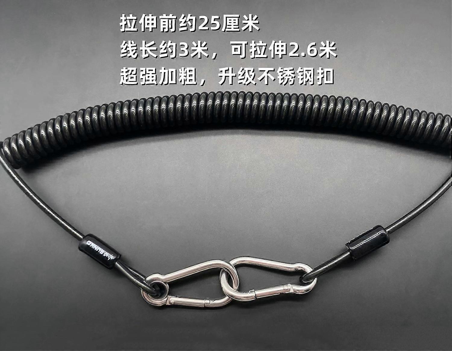 Koord Missing Fishing Rope, Artificial Spool, TWindsor, Fashion Thread, Spring Rope, Lockable