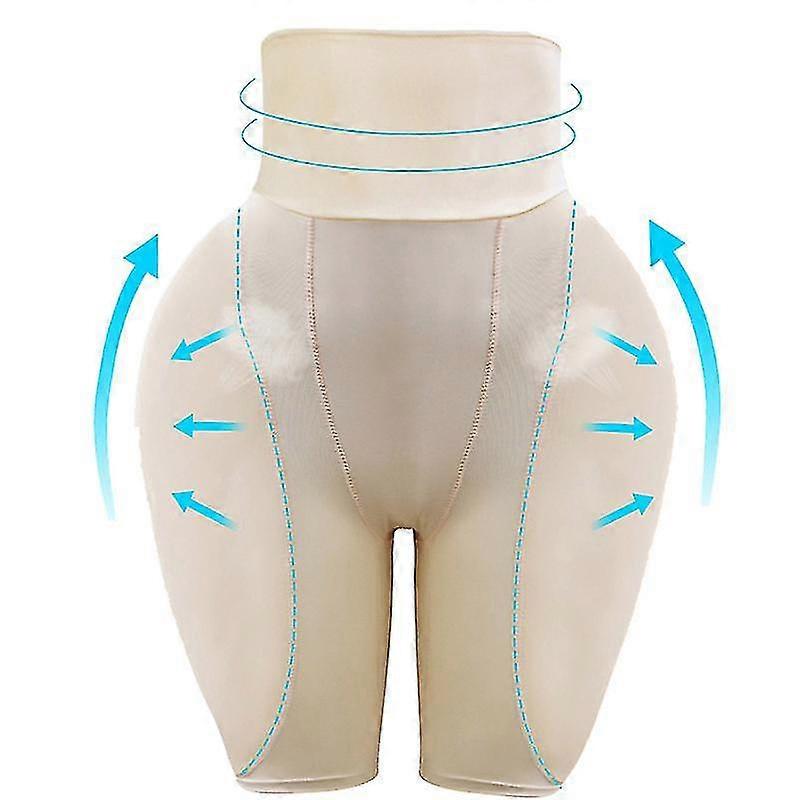 Silicon Butt Pads Lifter Chiloti, Burete căptușite femei Cap la cap Hip Up căptușit Enhancer de control căptușite Chiloti Boyshorts pentru femei