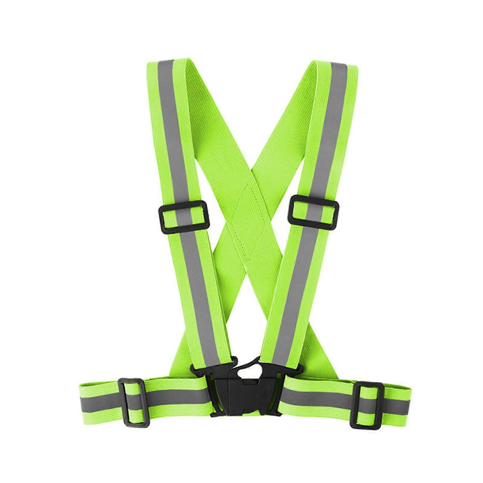 High Visibility Reflective Vest for Running Cycling Multi-Purpose Breathable Night Cycling Safety Vest