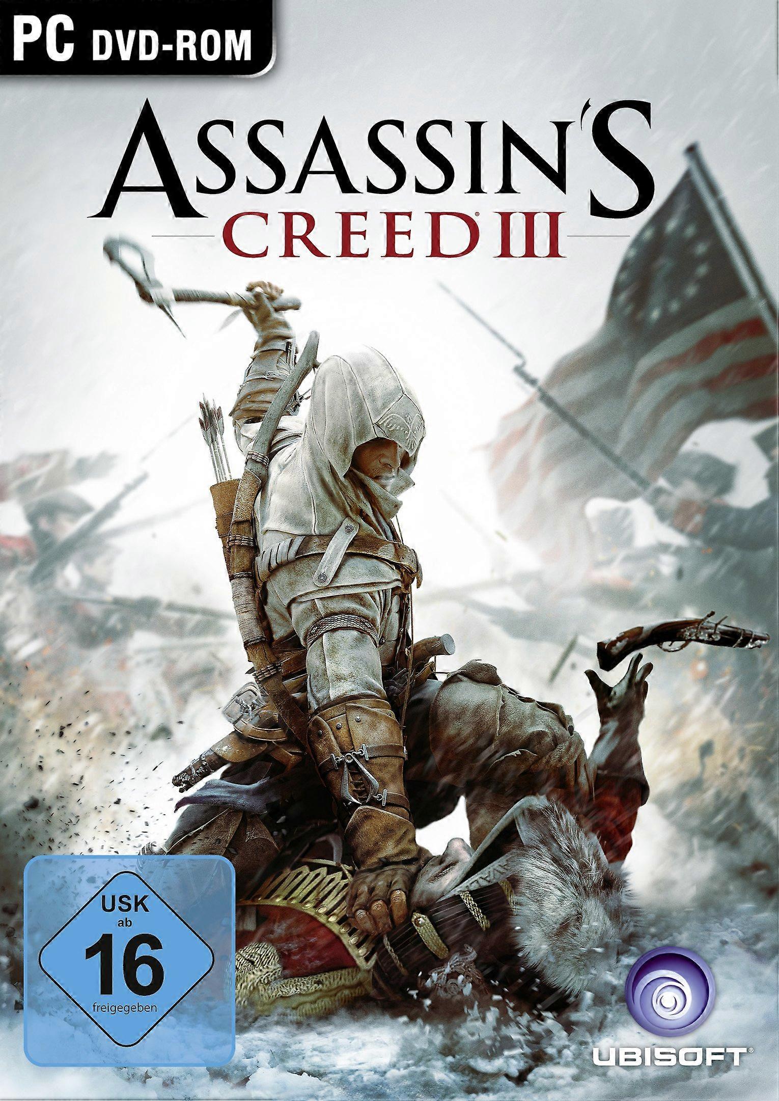 Assassins Creed 3 (USK 16) - PC CD - New & Sealed