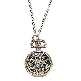 1 Stück Retro-Taschenuhr Einzigartige Taschenuhr Leichte Uhr mit Kette