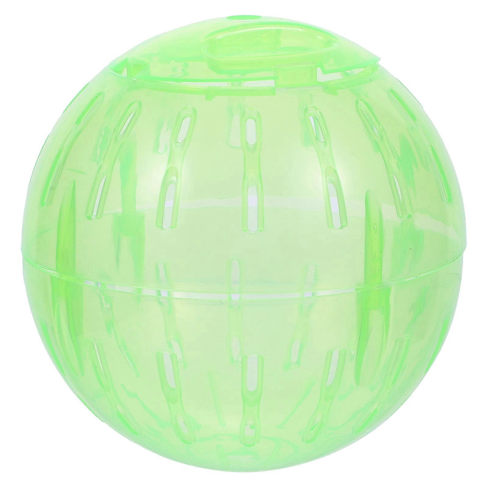10CM Hamster Running Ball Run Exercise Ball Run-About Mini Ball for Small Animal Pet (Green)