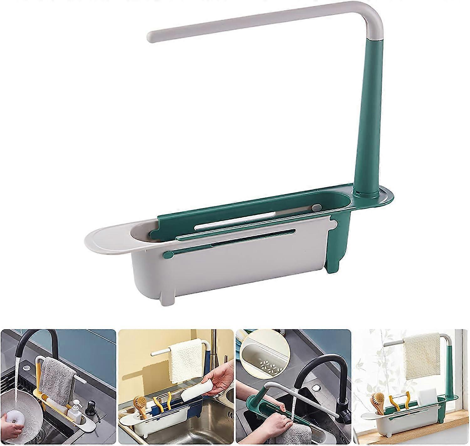 Extended storage rack storage-green