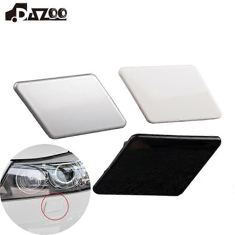 Front Bumper Headlight Washer Cover For BMW 3 Series Sedan E90 (2009-2012) - Painted ABS, Chrome