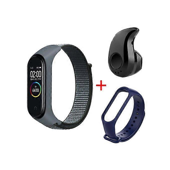 Smartwatch Blutdruck Fitness-Tracker Herzfrequenz-Grau