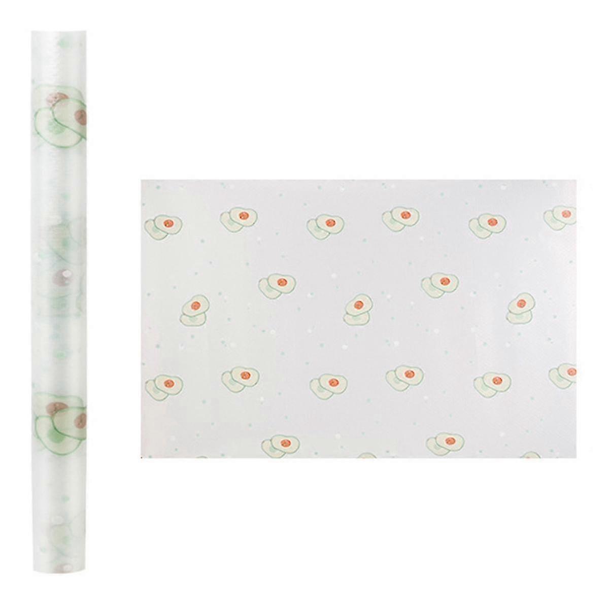 Drawer and Shelf Liner, Non- Kitchen Cabinet Liners Non-Adhesive Thick Strong Grip Waterproof Washable Mats,Avocado