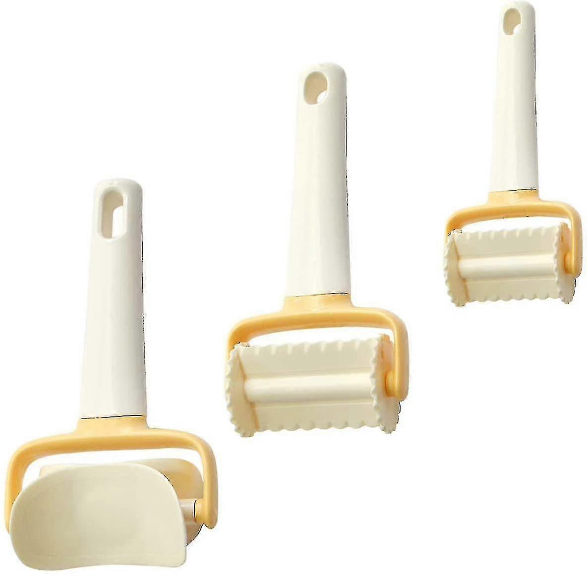 Pastry Hob Rolling Curl Round Lattice Square Knife For Baking Scones - 3 Pieces