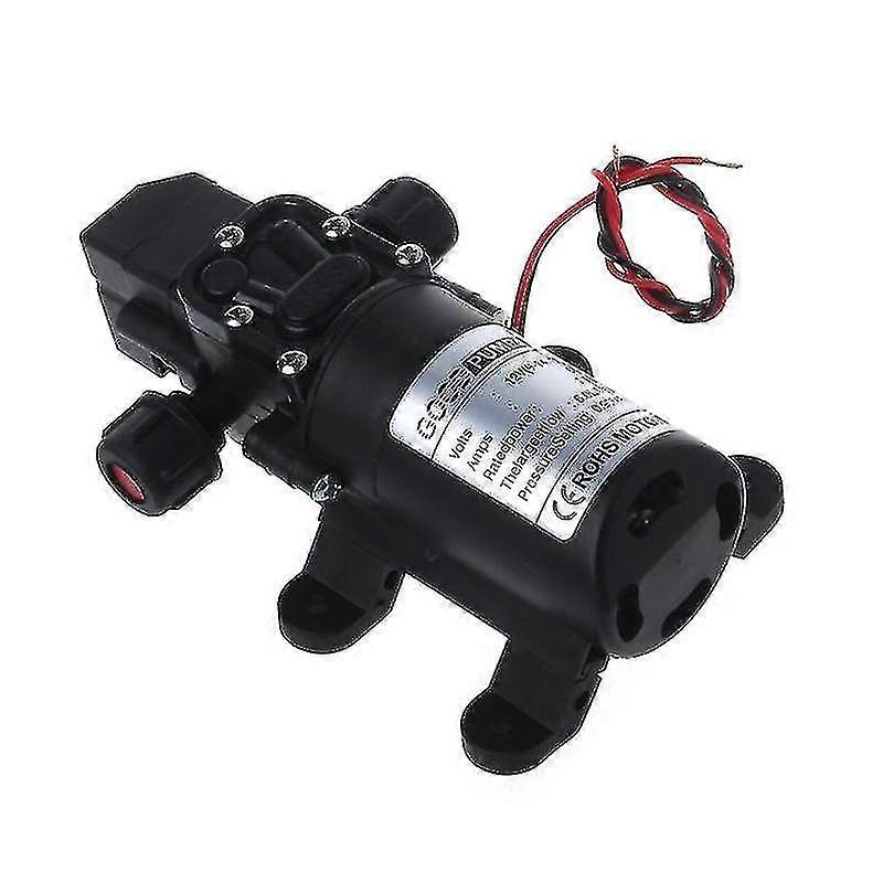 Dc 12v 130psi 6l/min Water High Pressure Diaphragm Self Priming Pump 70w New