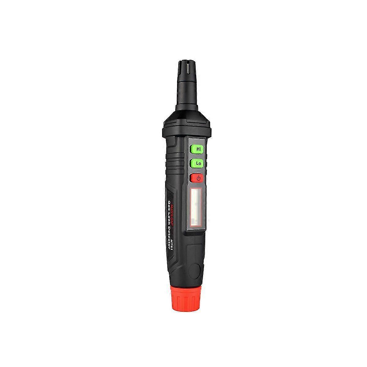 Ht61 Gas Leak Detector Pen 0-1000ppm With Lcd Display Alarm Combustible Natural Methane Gas Detect