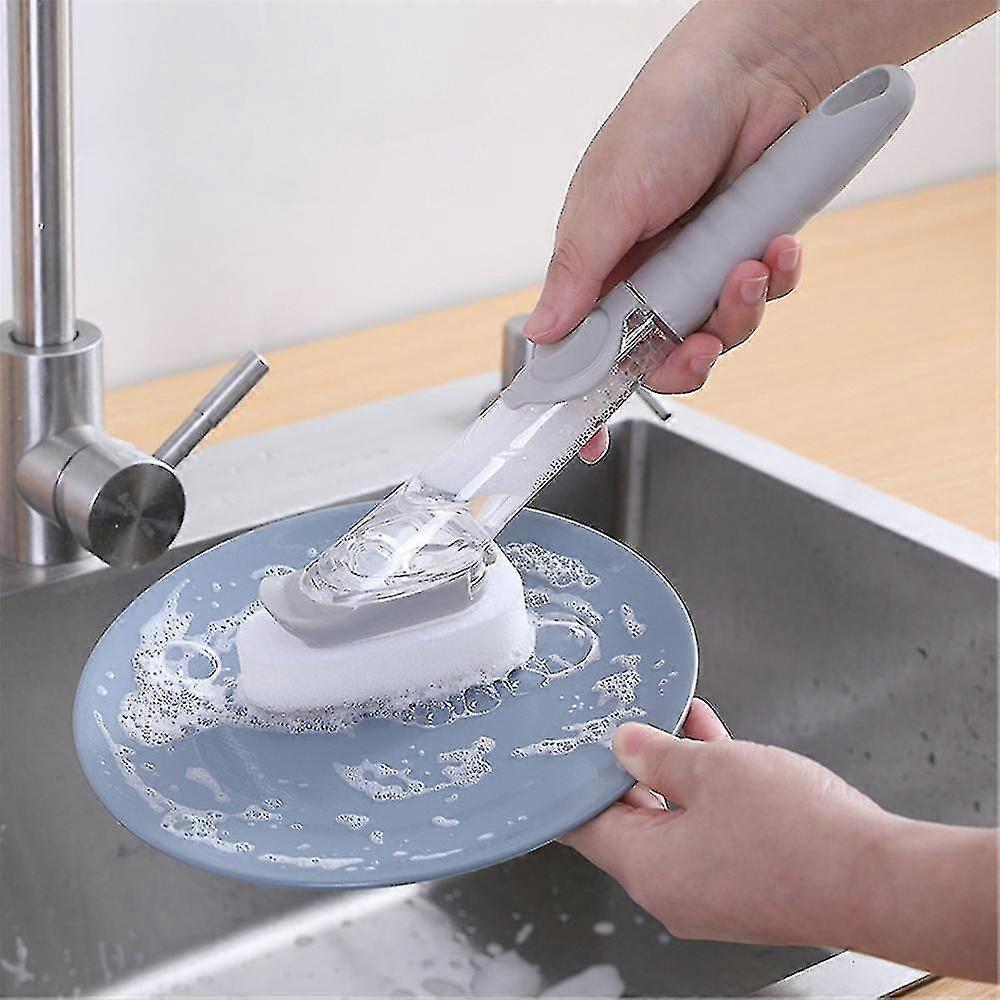 Kitchen Supplies Liquid-filling Brush With Sponge Head Set