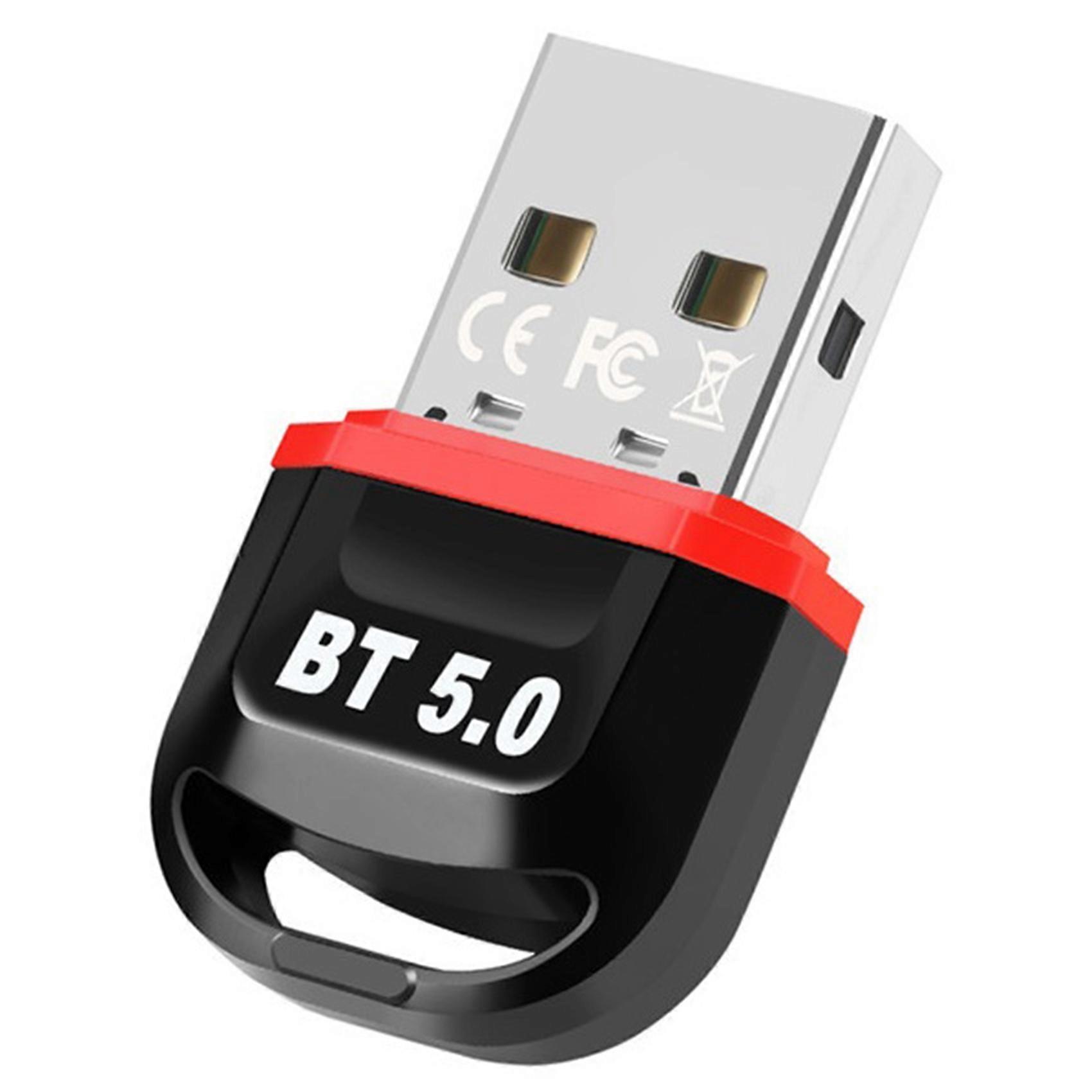 USB Bluetooth 5.0 Adapter,Computer Bluetooth Receiver Transmitter,Driver Free for Win7/8/10/11,for