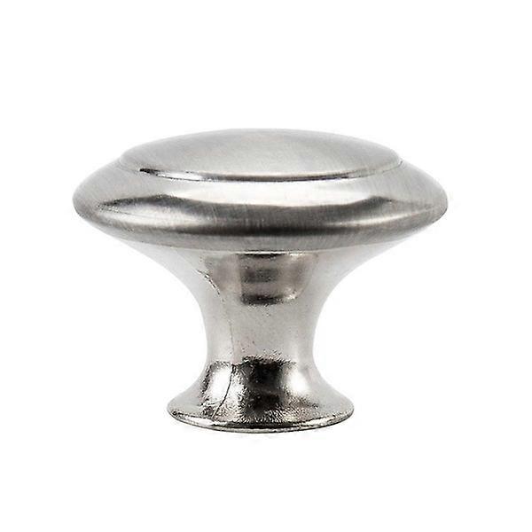 Cabinet Door Knobs Round Mushroom Shape Pull Handle Stainless Steel Bru