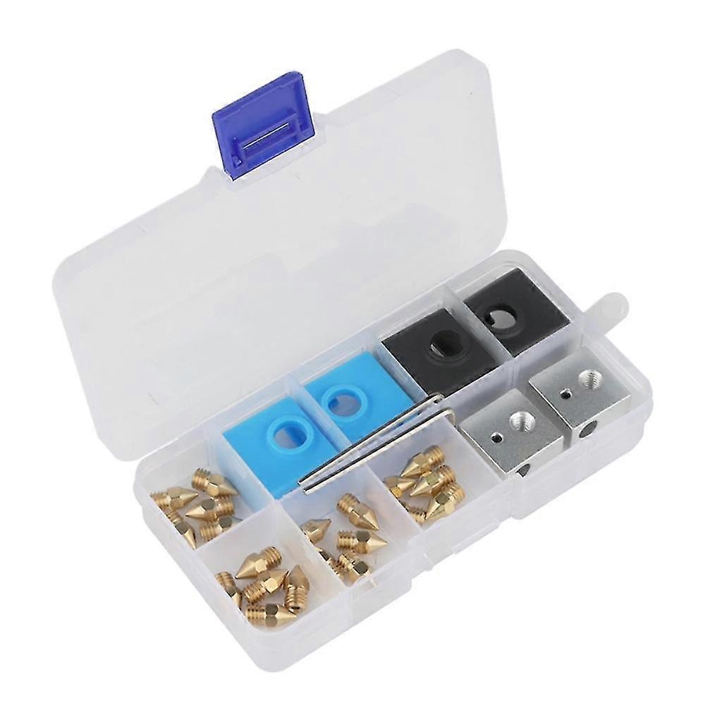 3d Printer Part V6/mk8 Silicone Sock Protective Cover Heated Block Hotend