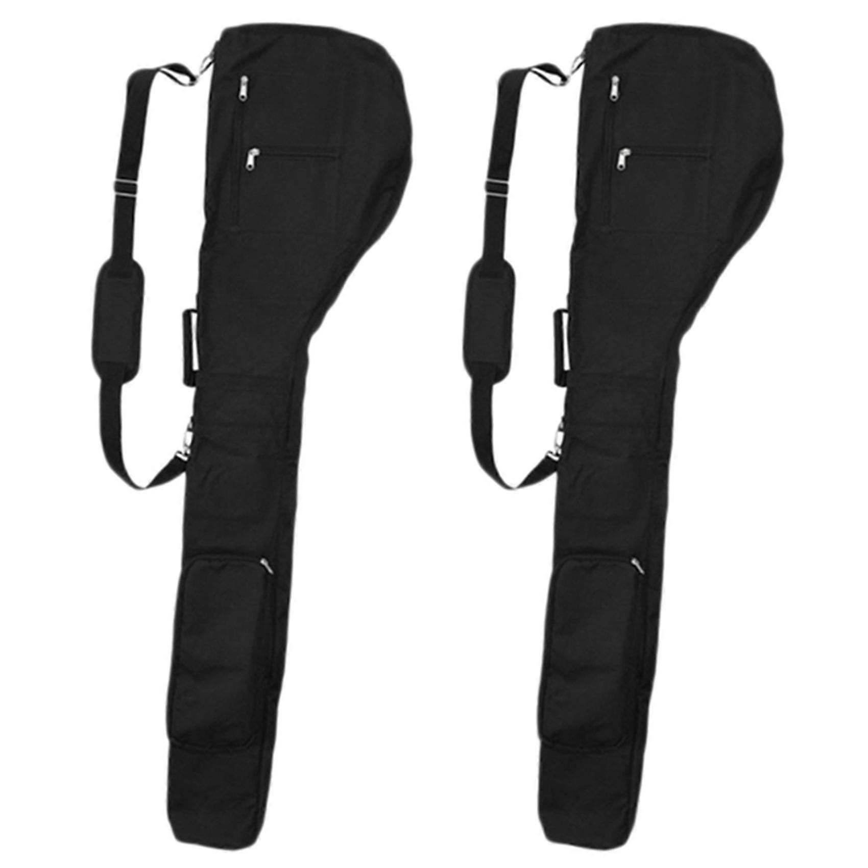 2x Golf Foldable Bag-driving Range Mini Training Practice Golf Bag Travel Case