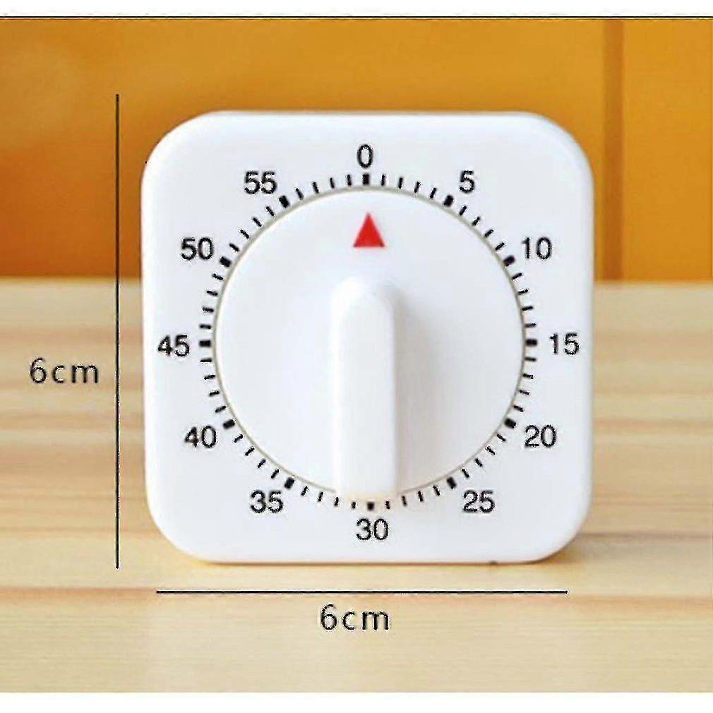 Practical Mini Portable Kitchen Cooking Timer Countdown 60 Minutes Alarm Mechanical Time Reminder Tool For Kitchen Cooking