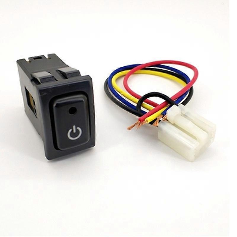 1PC music power supply Recorder Monitor Electronic dog Spotlight Switch Button For Suzuki Jimny 07-15