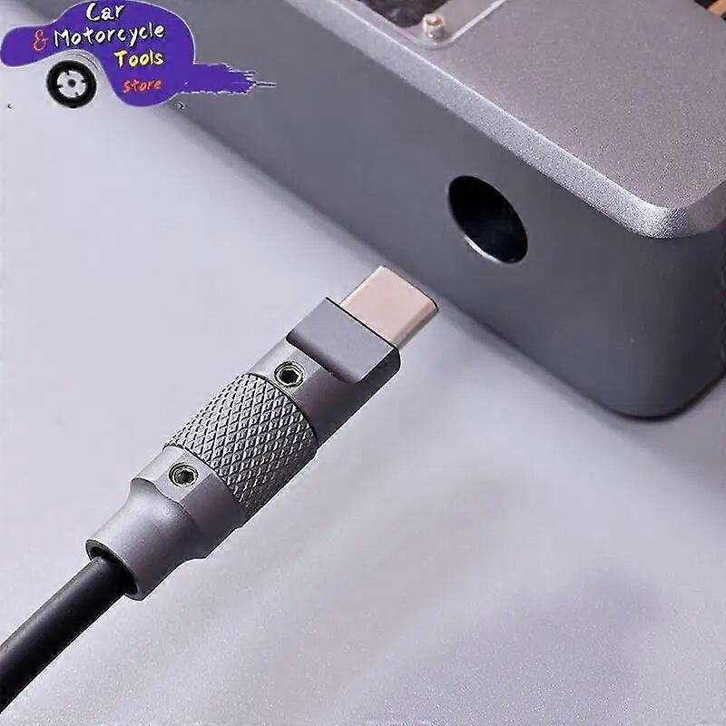 High quality Type-C Metal Connector Plug Type C Shell Customized Data Cable Plug CNC Anodized