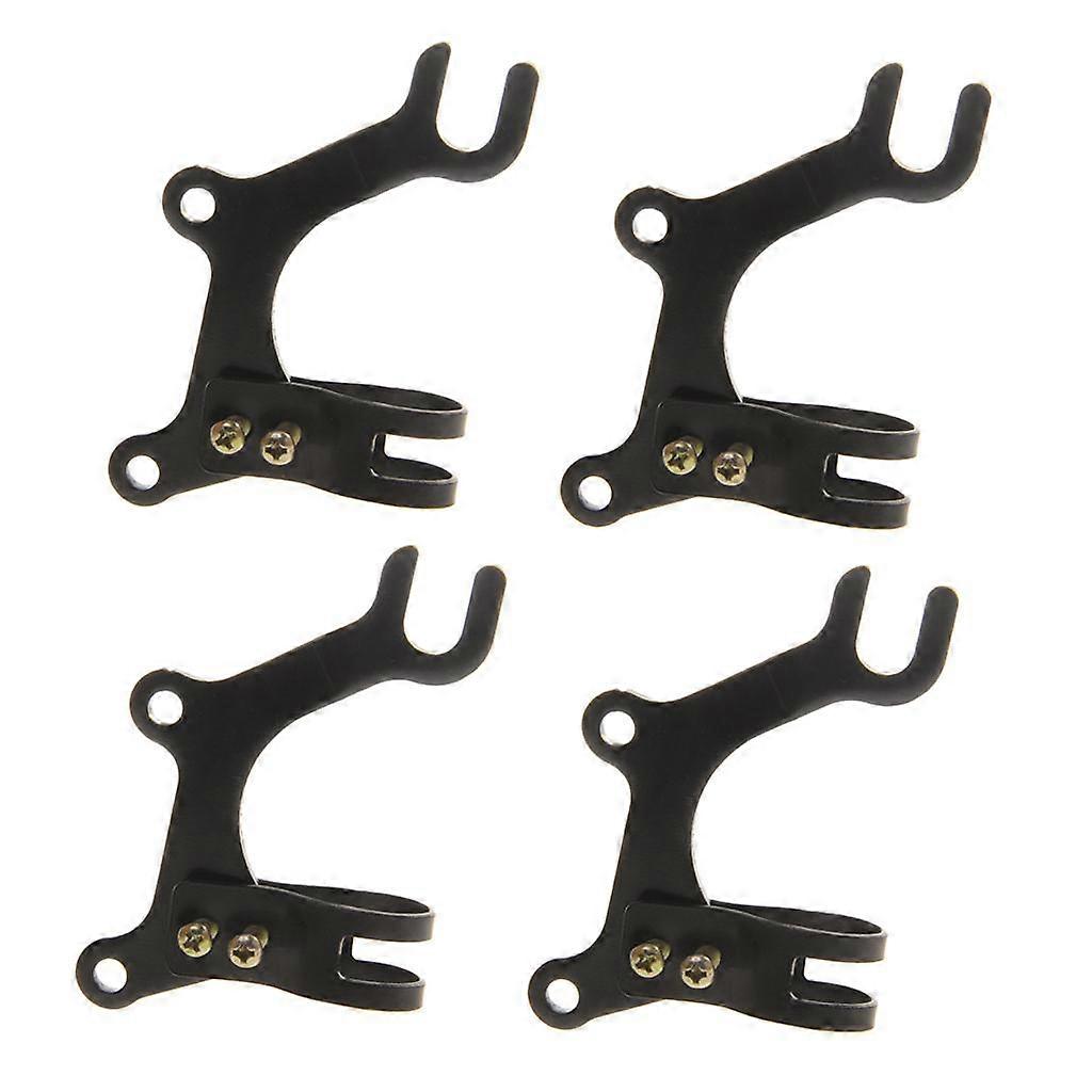 4pcs Black Universal Bike Disc Brake Adapter Replacement  Components