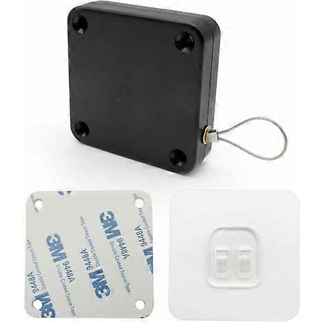 Punch-Free Automatic Sensor Door Closer, 1 Pack Multifunctional Door Closer