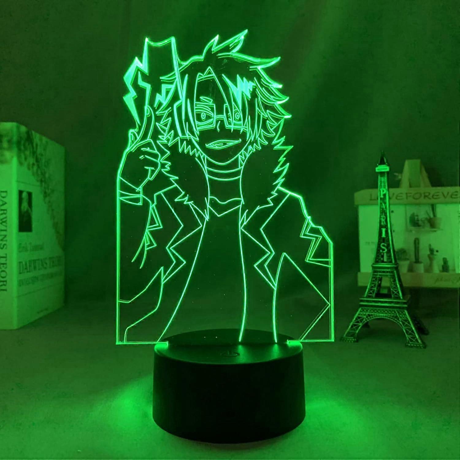 Veilleuse LED Demon Slayer - 16 Couleurs - Télécommande Et Tactile - Décoration Chambre Enfant - Cadeau Anime - 6