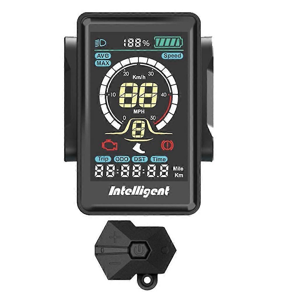 24v-60v 810s LCD E-sykkel display indikator for Bbs01 Bbs02 Mid Hub Drive elektrisk sykkel konvertering