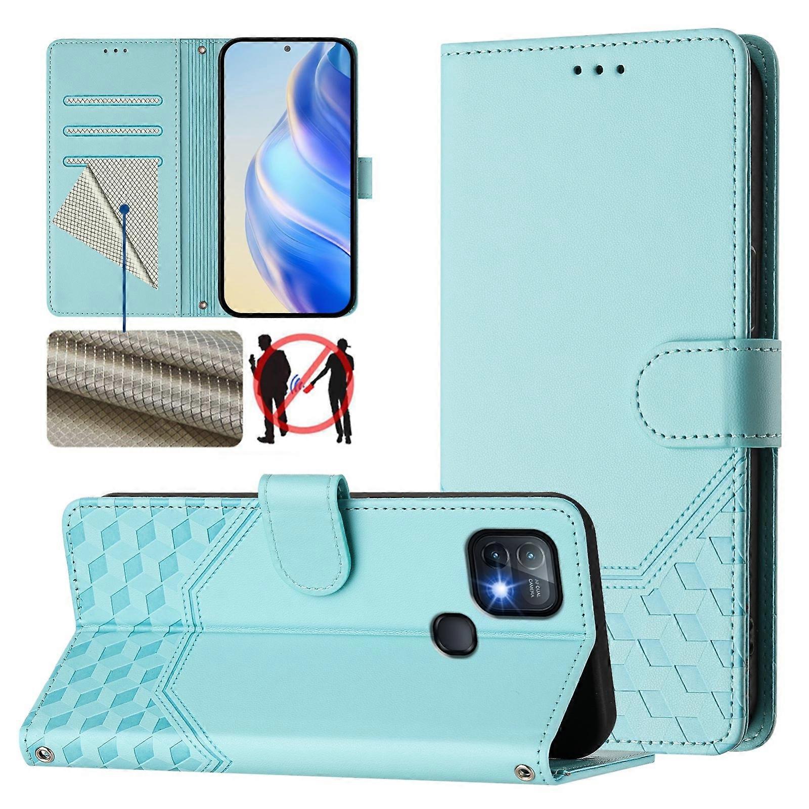 RFID PU Phone Case For Infinix Hot 10i