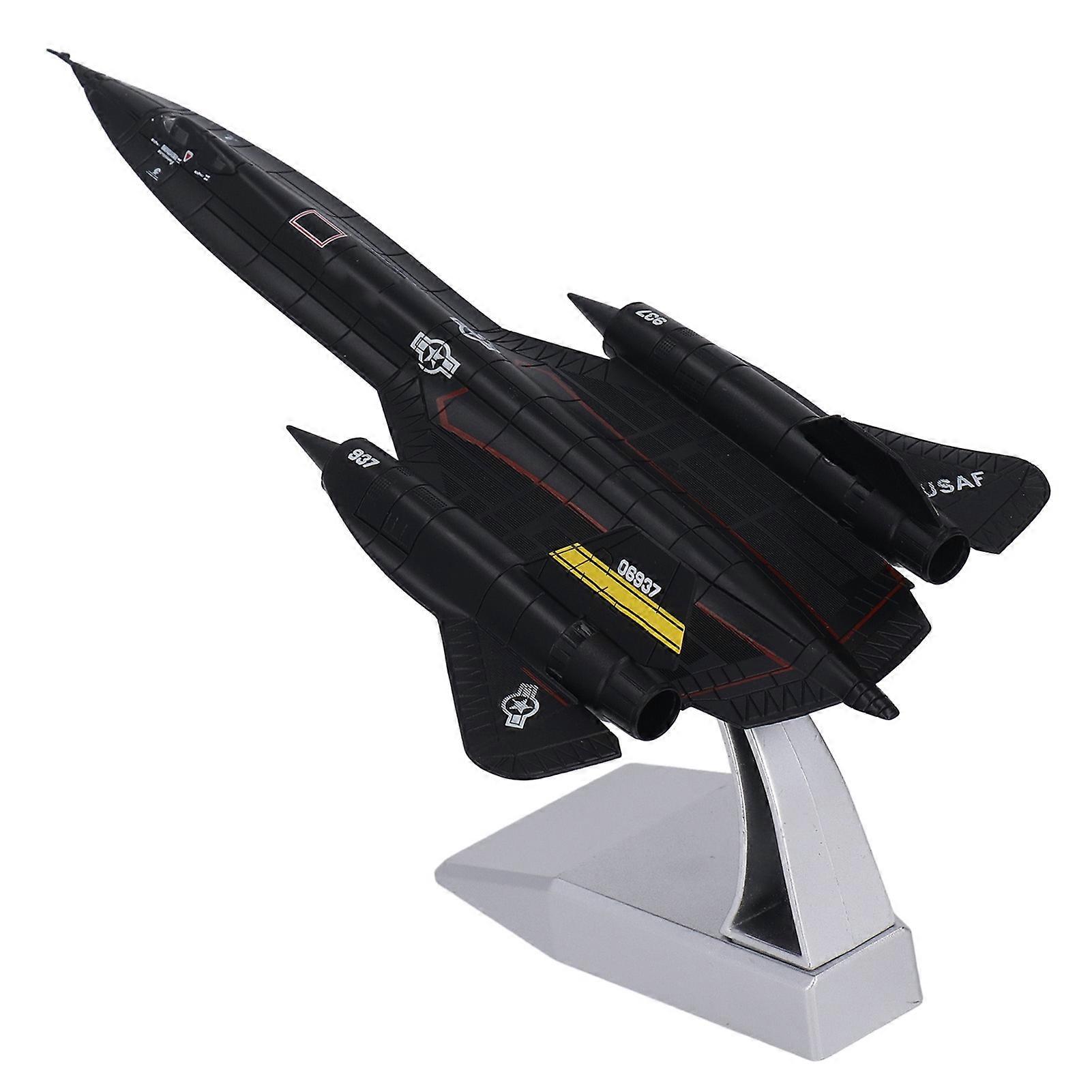 1:144 Scale Reconnaissance Aircraft Model Toy with Alloy ABS Construction and Display Stand