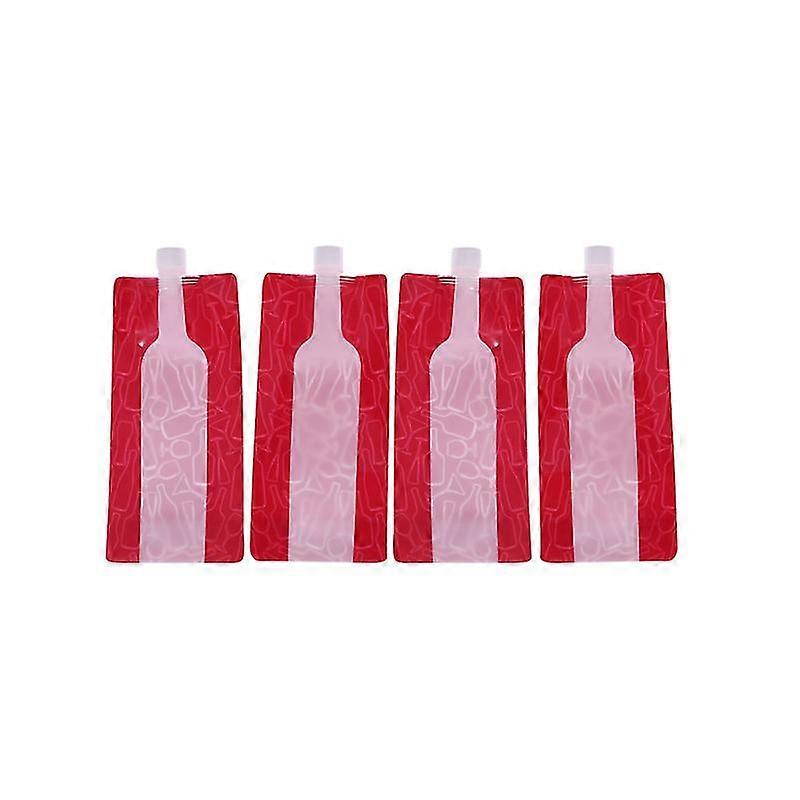 Plastic Wine Bag Flask For Wine-c