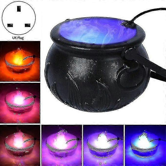 Halloween Witch Jar - Smoke Mist Maker Cauldron