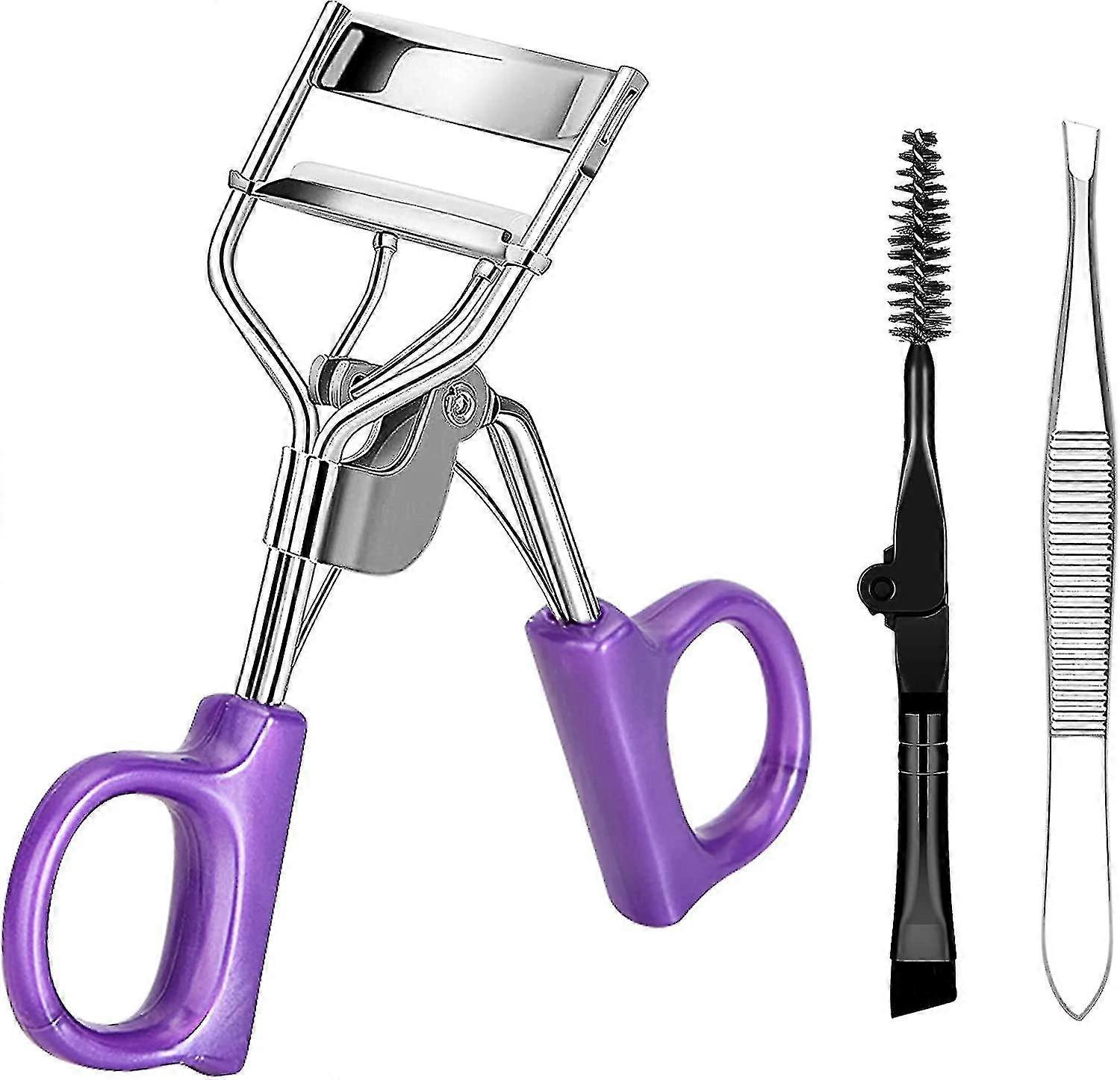 Eyelash Curlers Wide Angle-highly Elasticity Silicone Strip, Curl Up-portable Eyelash Curler, Eyelashes Auxiliaries Tool For Beginners And Professiona